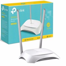 وایرلس روتر TP-Link TL-WR840N 300Mbps سفید – مناسب خانه و دفتر