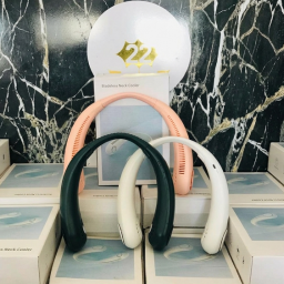 پنکه گردنی شارژی 360 درجه ای بدون پره (Bladeless Neck Fan / Cooler)