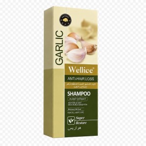شامپو ضد ریزش سیر ولایس (Wellice Garlic Anti-Hair Loss Shampoo)